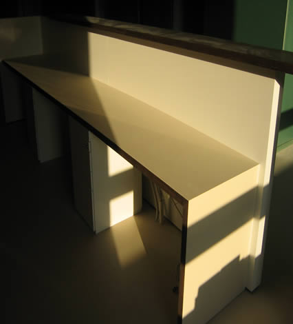 Empfangstresen hinten links